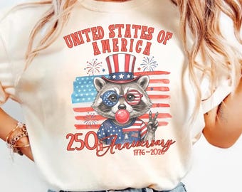 250th Anniversary Shirt, USA 250th Anniversary Comfort Colors Tee, America 250, 1776–2026 USA T-Shirt, 250 Years, 4th of July Patriotic Gift
