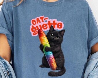 Trans Rights Shirt, Baguette Pride Shirt, Lesbian T-Shirt, Bi Tee, LGBT Shirt, Pride Tee, Gift for Gay Friend, Pride Celebration Shirt