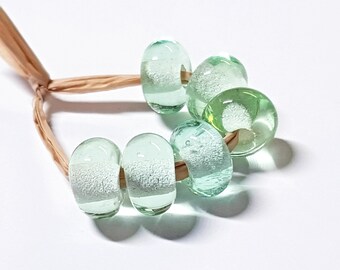 Edwardian Bottle, Artisan Lampwork Glass Beads, SRA, UK