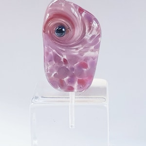 Rosetta, Artisan Lampwork Glass Focal Bead. SRA, UK