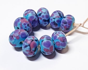 Spirits, Artisan Lampwork Glass Beads, SRA, UK