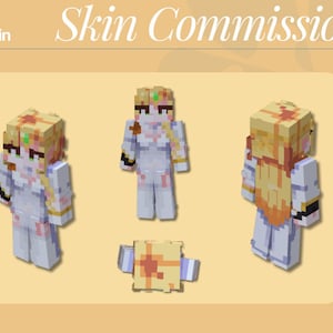 Custom Minecraft Skin Commission | High Quality | Java & Bedrock | OC, VTuber, Character image 7