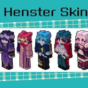 Custom Minecraft Skin Commission | High Quality | Java & Bedrock | OC, VTuber, Character