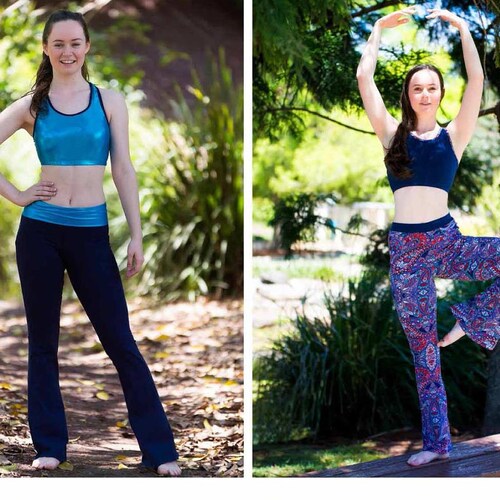 flare yoga pants pattern