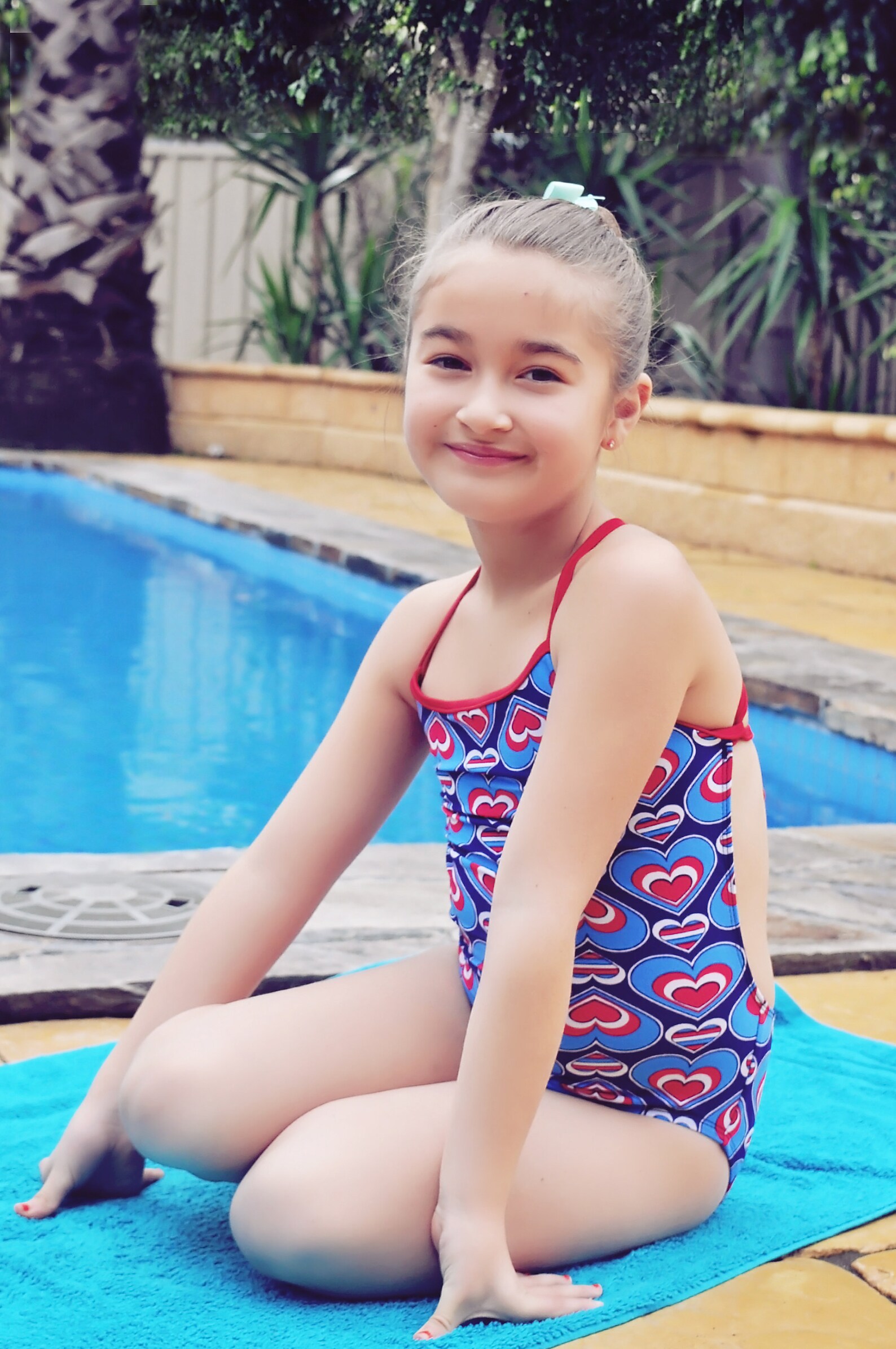 Jordyn Swimsuit Sewing Pattern in Girls Sizes 214 Halter Neck Etsy