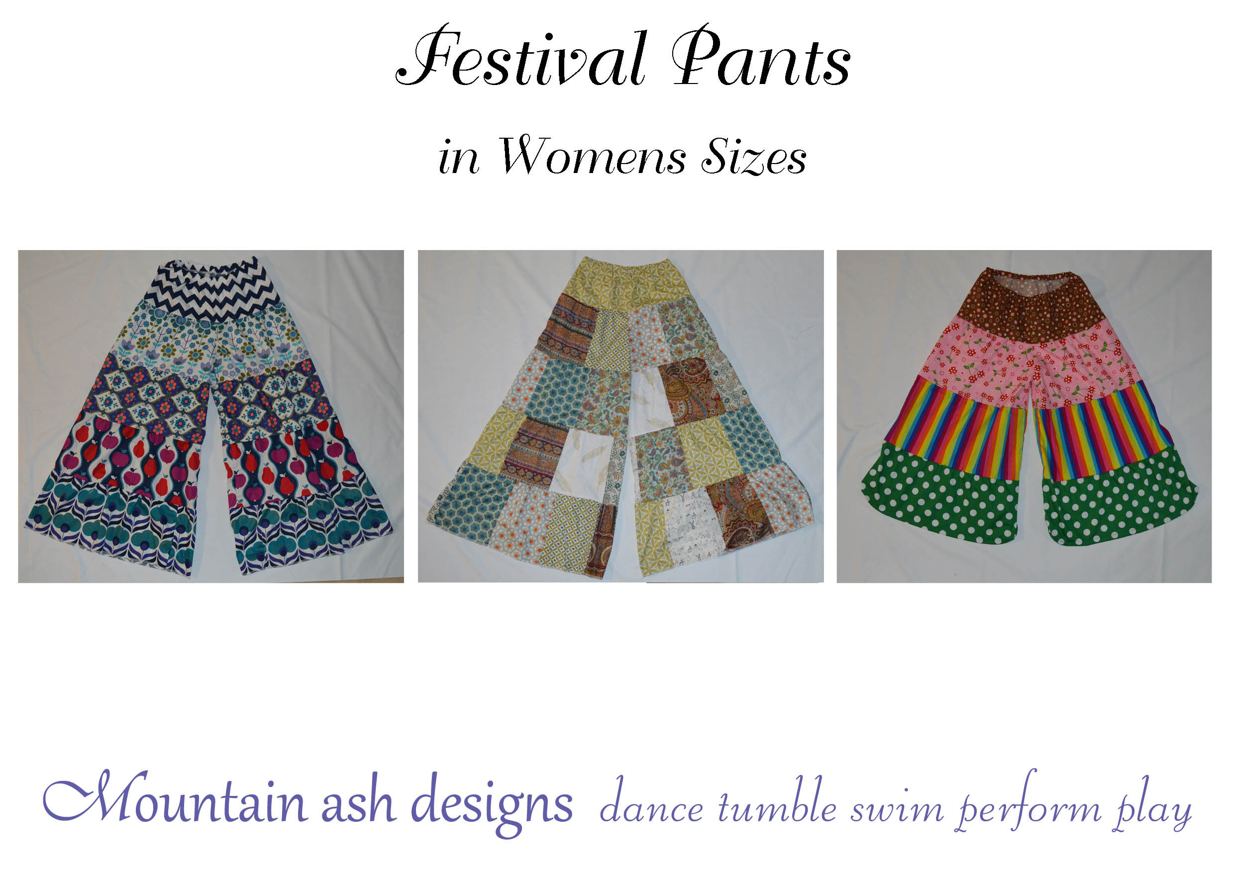 Patchwork Pants Pattern