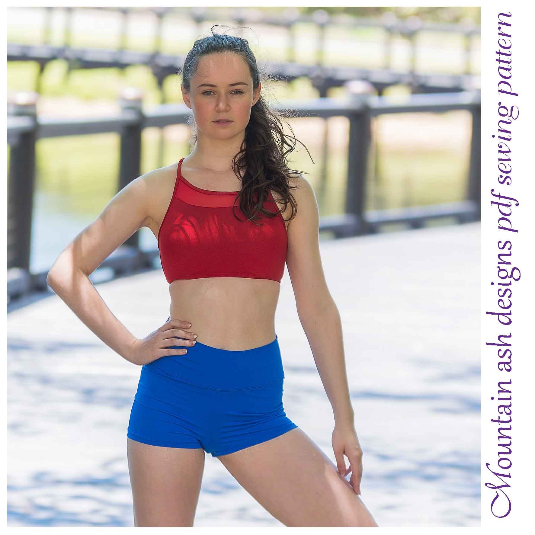 Pattern » Sew a Yoga-Outfit » Top Lisa » inspiration by BERNINA