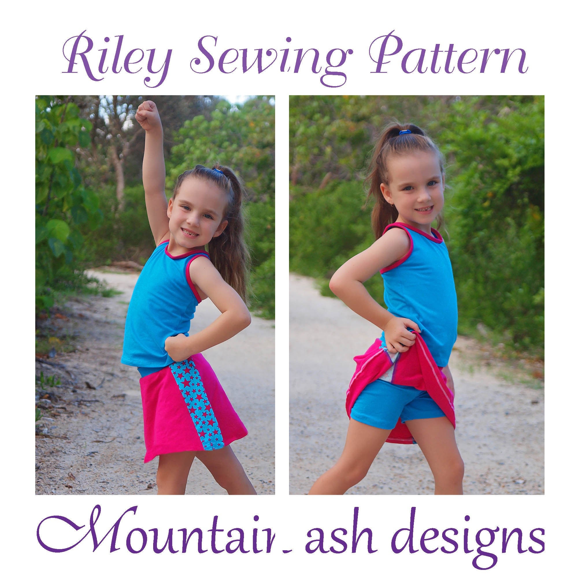 Riley Sports Skirt Sewing Pattern 