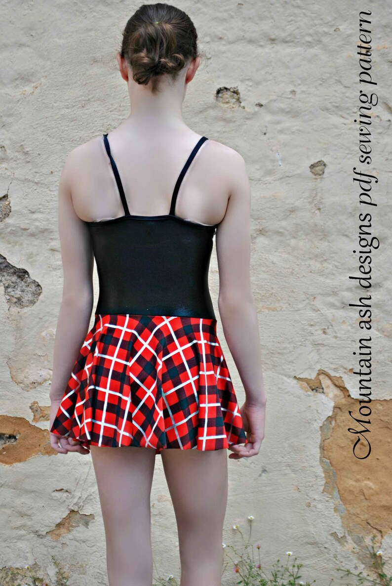 Girls Dance Costume Pattern Freya Pdf Sewing Pattern Ballet Etsy