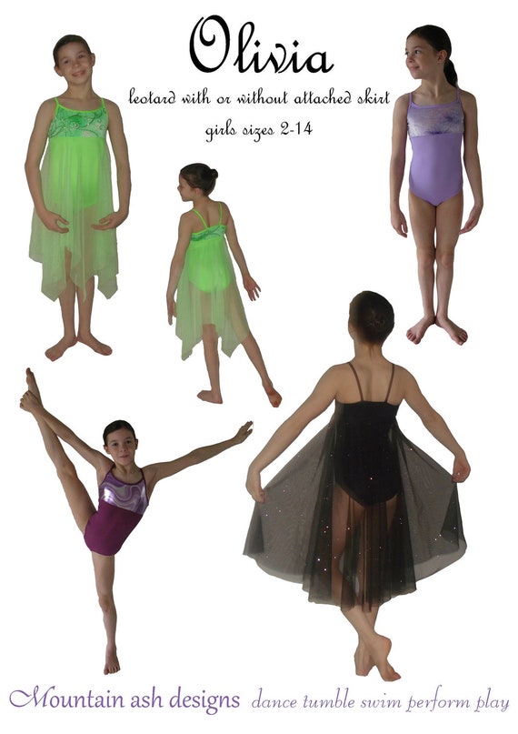 Toddler Kid Girls Gymnastics Ballet Dancewear Leotard Tutu Dress Costume SZ 2-14