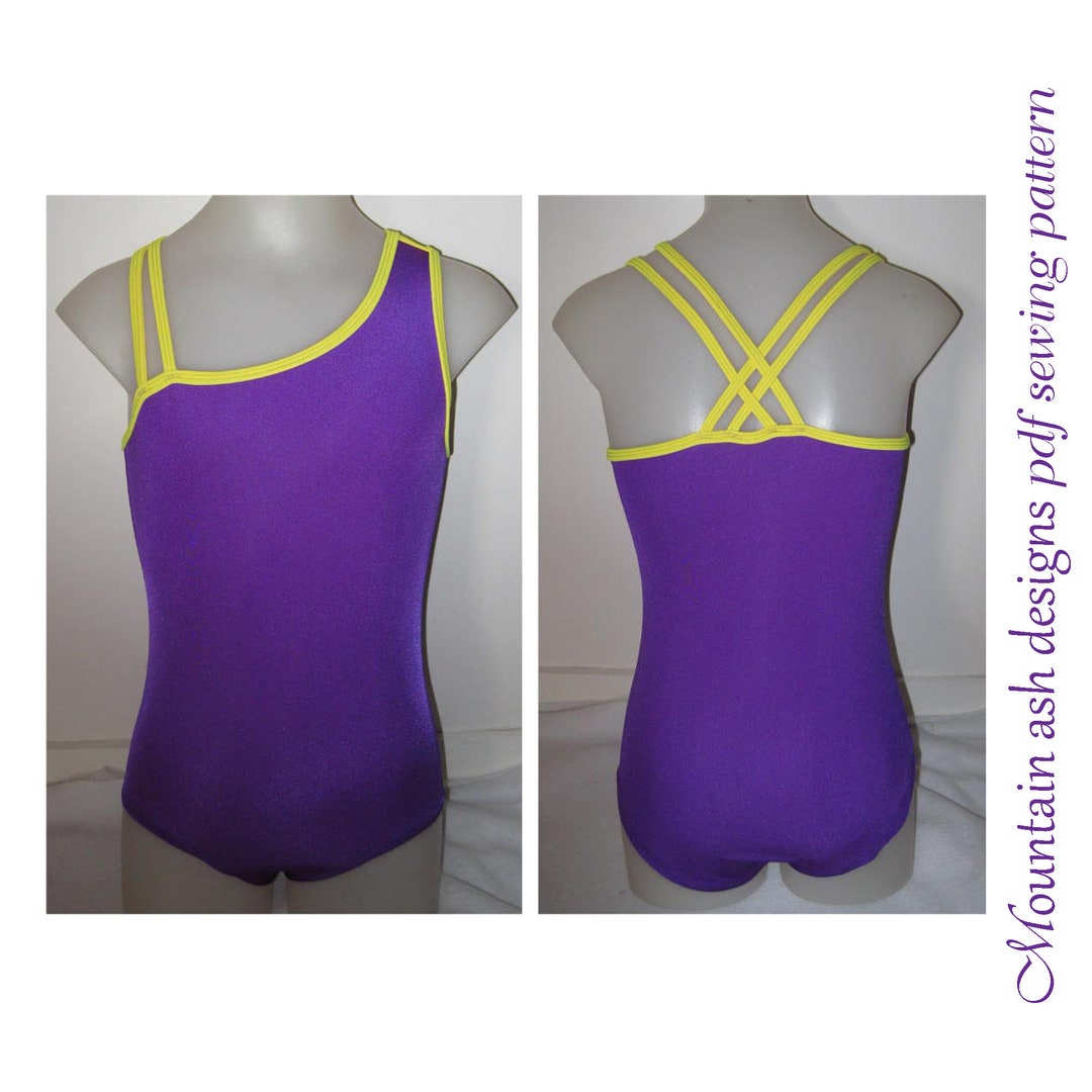 Cassidy Leotards Sewing Pattern Swimsuit Gymnastics Leotard Dance