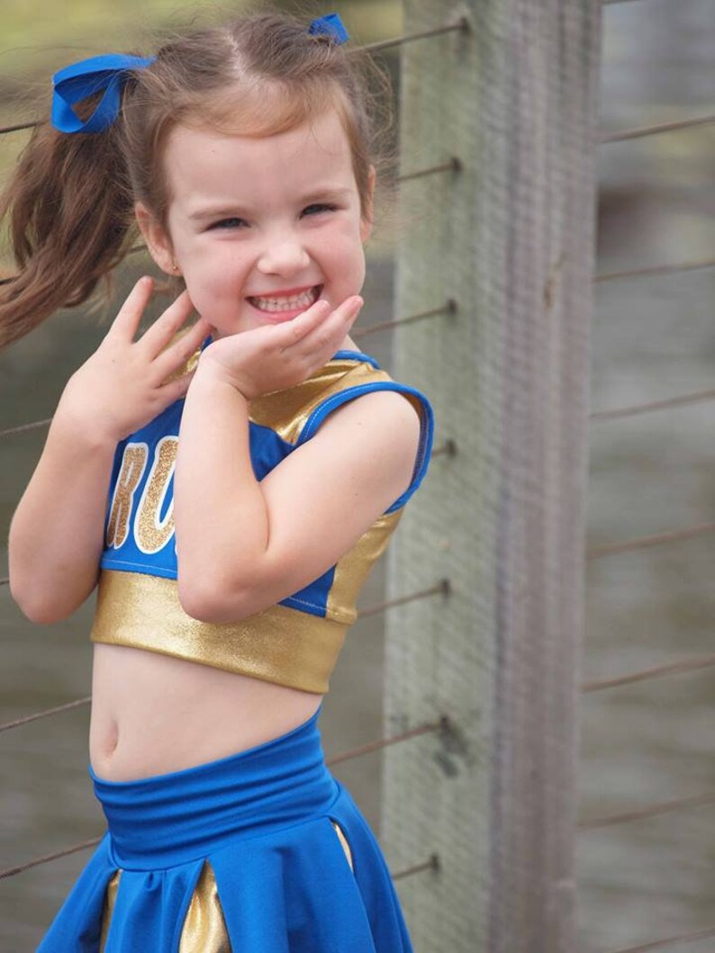 Cheer 1 pdf Sewing Pattern Girls Cheerleading Costume | Etsy