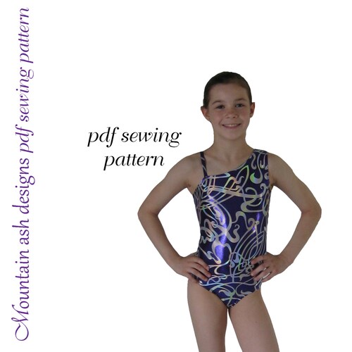 Leotards 3 Sewing Pattern Gymnastics Leotard Ballet Jazz Dance Etsy