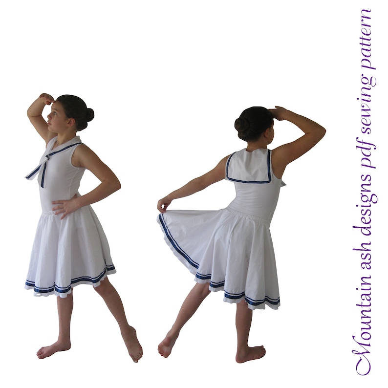 Character Skirt Pattern Circle Skirts Ballet Pdf Sewing Etsy
