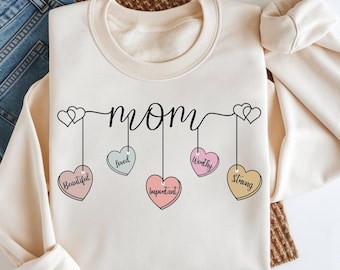 Mom SVG | Mother’s Day Shirt Design PNG | Mama Heart Sublimation PNG (Digital Download)