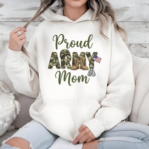 Proud Army Mom PNG | Military Mom Shirt Design (Digital Download) image 3