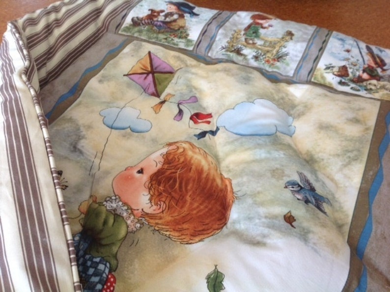 down filled cot eiderdown