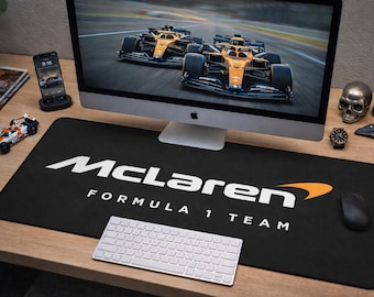 McLaren Formula 1 Desk Mat | Papaya Racing Motorsport Desk Pad