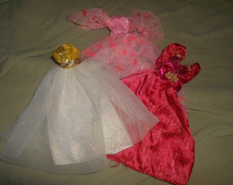 beautiful barbie gowns