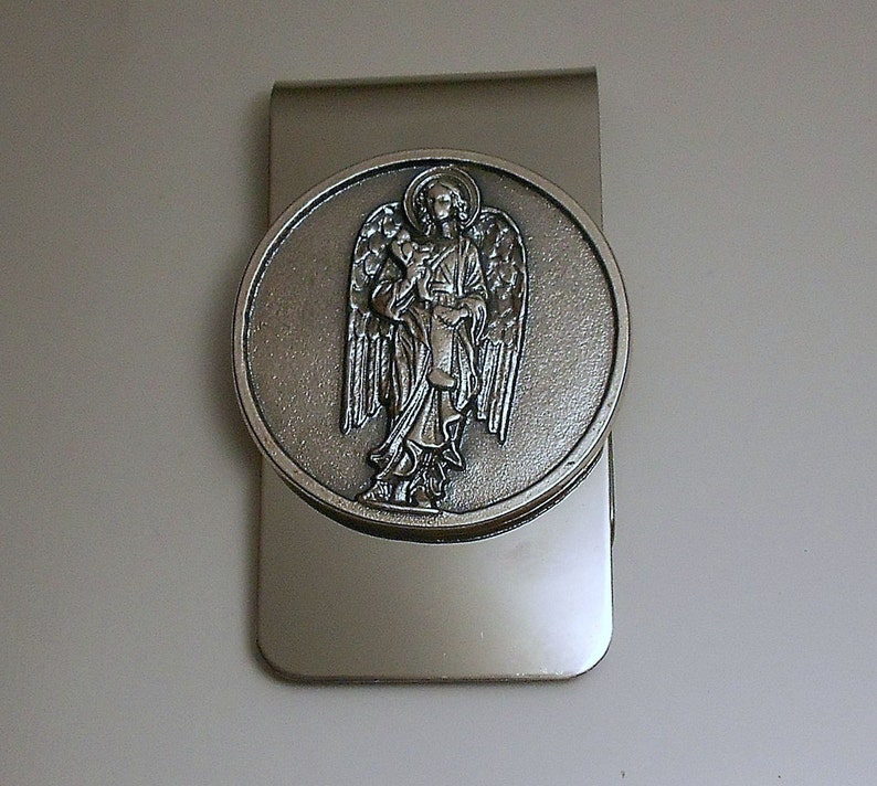 Saint Gabriel Archangel Money Clip Etsy - image 0