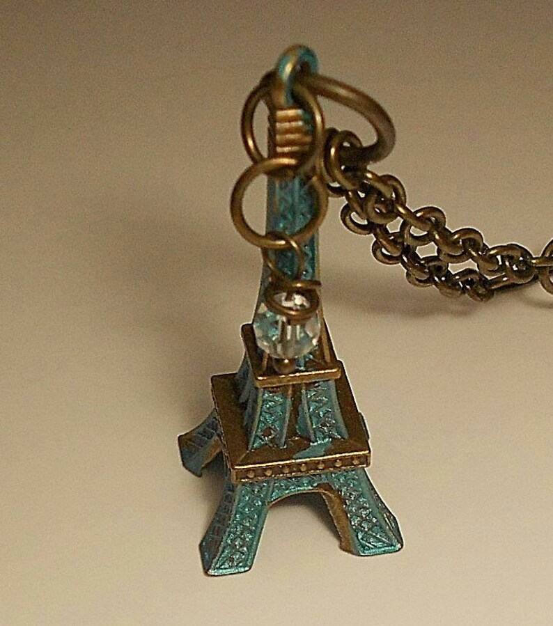 Eiffel Tower Charm Necklace image 2