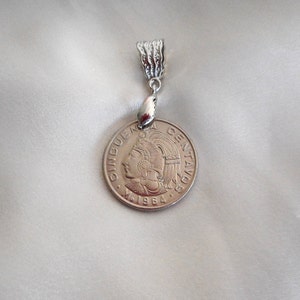 Mexico Vintage coin pendant