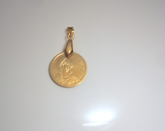 Queen of Sheba Coin Pendant
