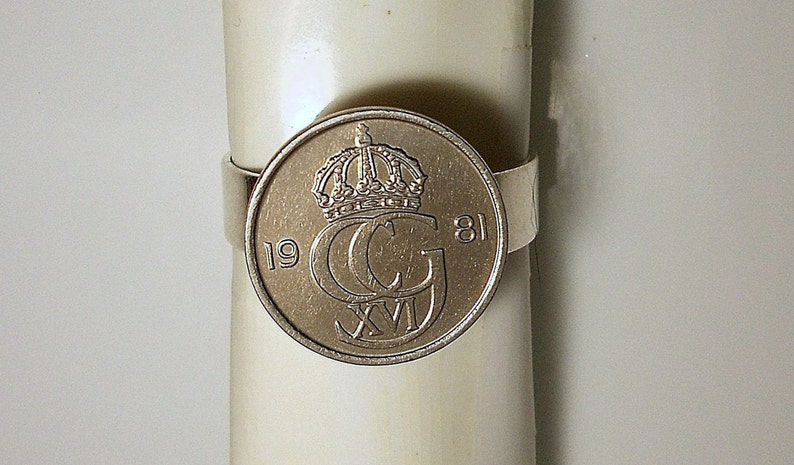 Sweden Coin Ring 1981