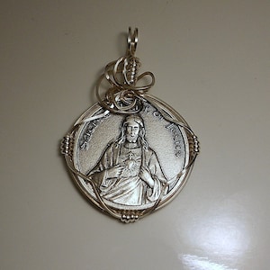 Sacred Heart of Jesus Medal Pendant