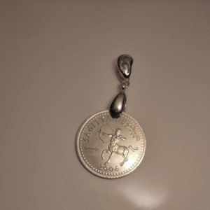 Sagittarius Astrology Coin Pendant