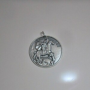 Saint George Medal Necklace