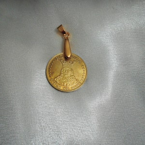 Romania vintage Coin Pendant