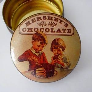 Hershey Chocolate Vintage Tin