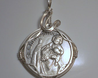 Saint Christopher Medal Pendant