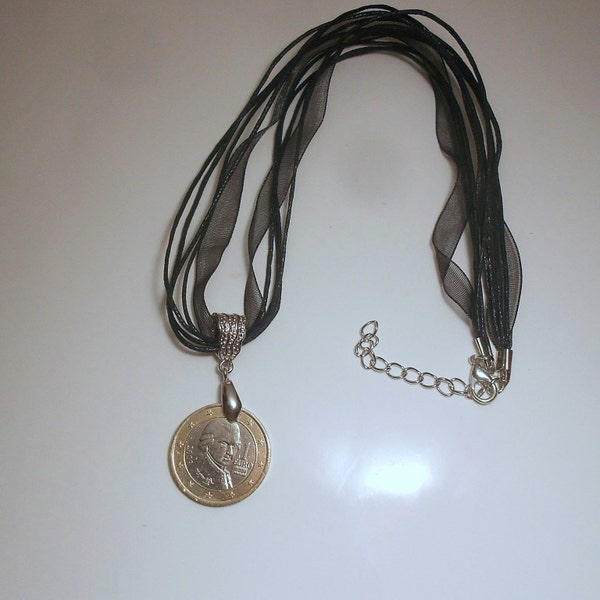 Mozart Austria  Euro Coin Pendant  2007