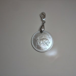 Taurus Astrology Coin Pendant