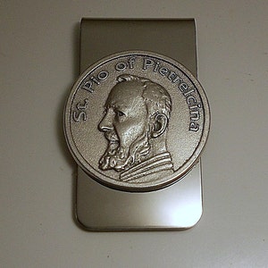 Saint Pio Money Clip