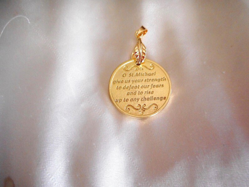Saint Michael Archangel Pendant image 2