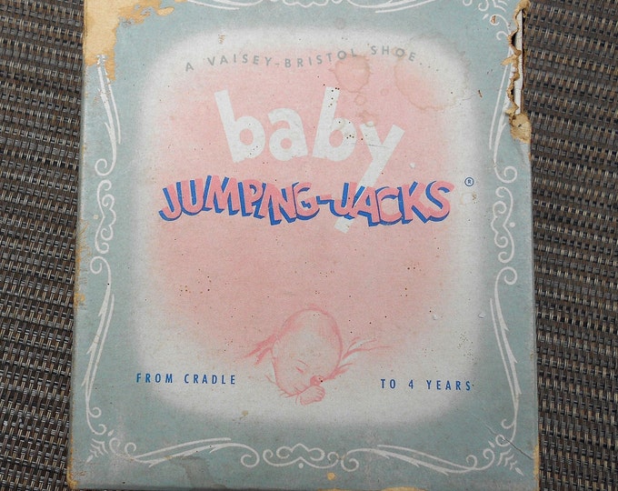 Vintage Jumping Jack Baby Shoes Etsy