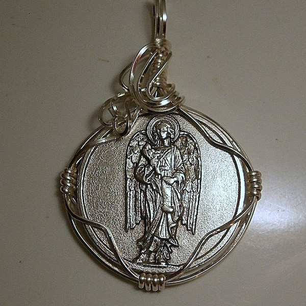 Archangel Saint Gabriel Medal Pendant