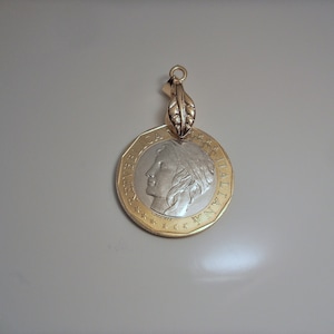 Italy Vintage Vintage Lire Coin Pendant