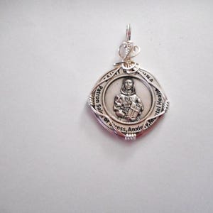 Saint Dymphna Medal Pendant
