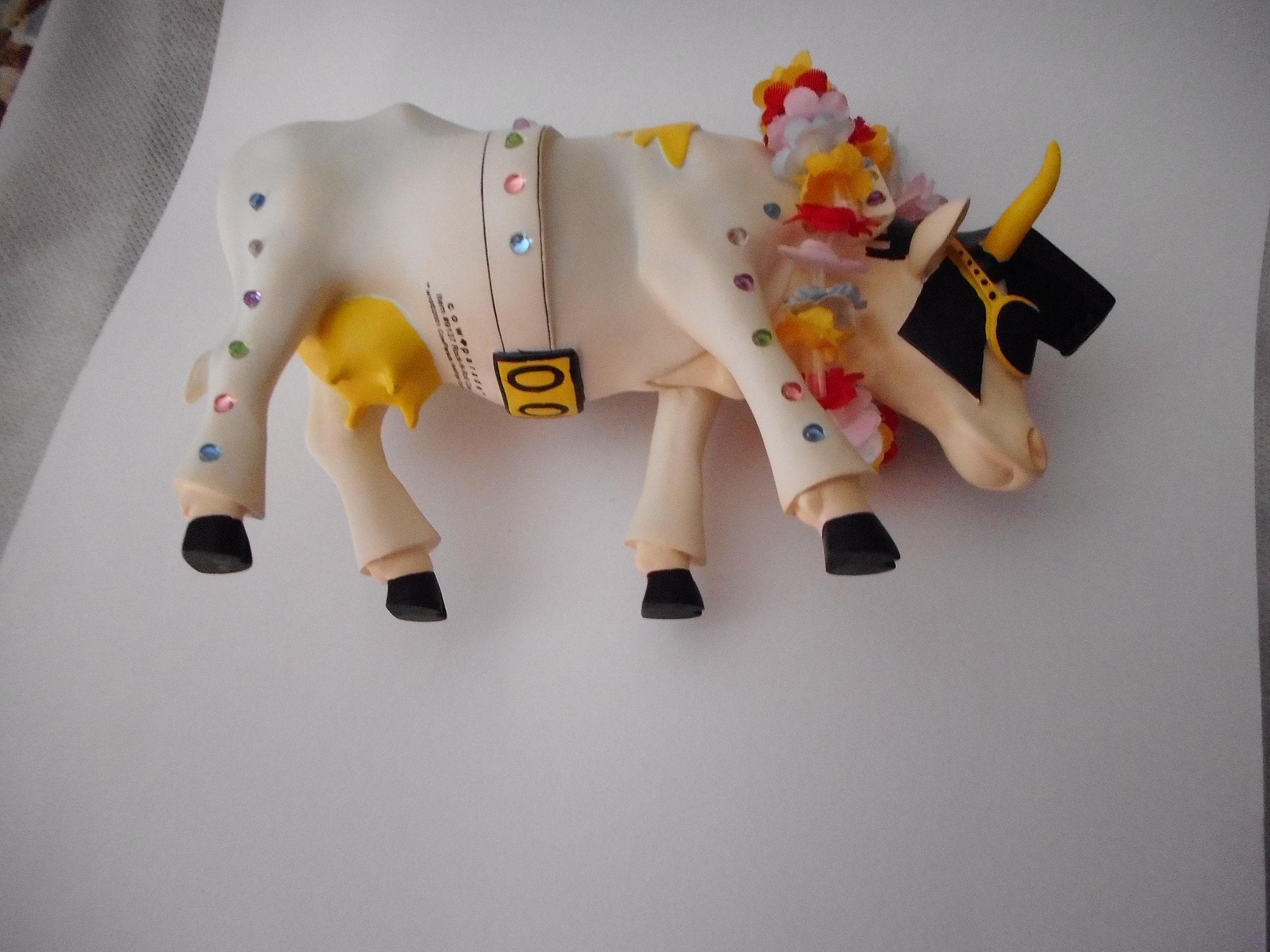 Cow Parade Rock-n- Roll Elvis Cow - Etsy