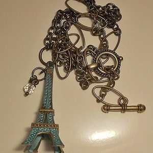 Eiffel Tower Charm Necklace image 3