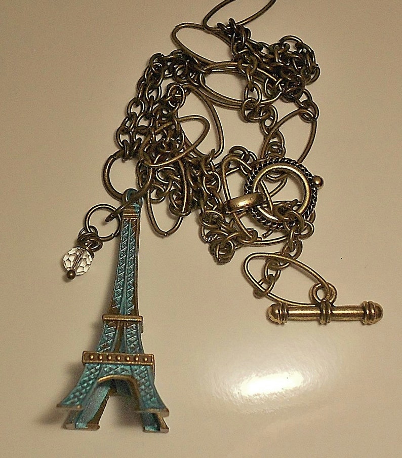 Eiffel Tower Charm Necklace image 3