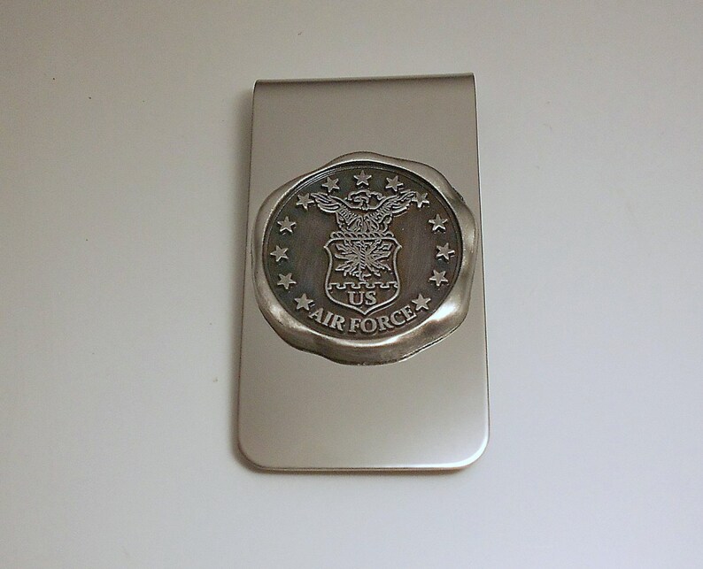 Air Force Pocket Token Money Clip Etsy - image 0