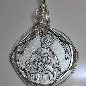 Saint Francis Medal Pendant
