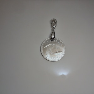 Pisces Zodiac Sign Coin Pendant