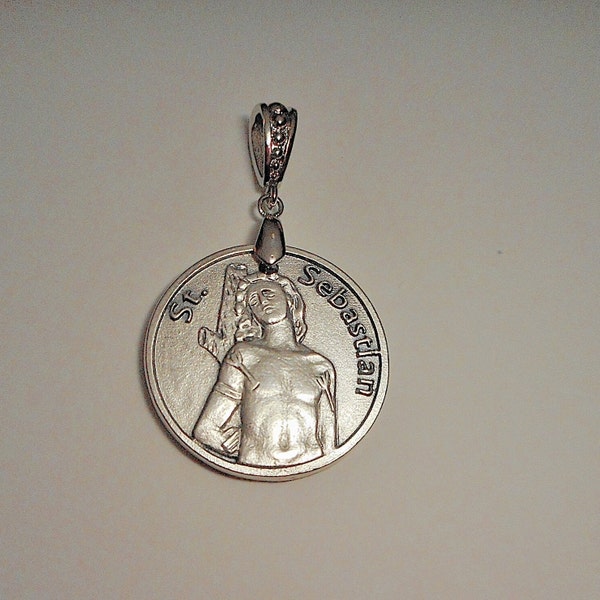 Saint Sebastian Medal Pendant