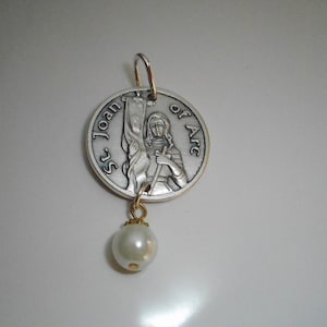 St. Joan of Arc Medal Pendant